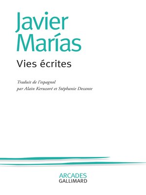 cover image of Vies écrites